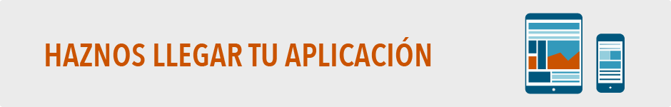 Háznos llegar tus aplicaciones